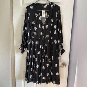 Torrid Long sleeved light dress with pockets Size 1 (14/16)